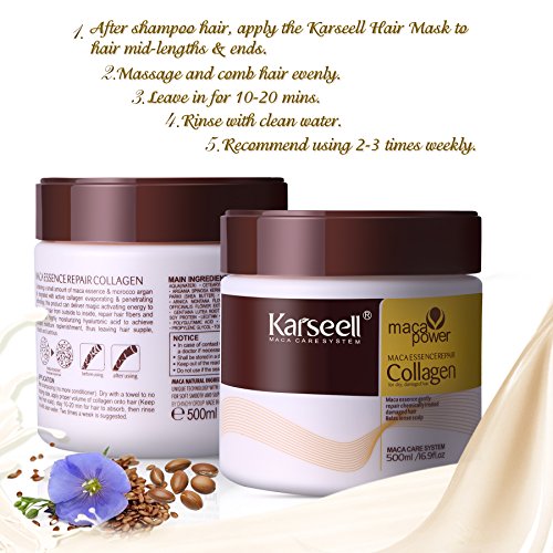 Hair Mask Karseell Collagen 16 9 Oz 500ml Deep Conditioner