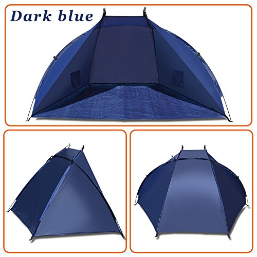 UPC 712145404840, Strong Camel Outdoor Fishing Beach Tent Canopy Camping Hiking Picnic Sunshade Shelter Sport Sun Shelter (dark blue)