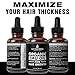 EMU Oil For Hair Growth by Hair Thickness Maximizer. Best Organic, Natural Oils Treatment with Omega 3,6,9. Stop Hair Loss Now. Hair Thickening Serum to Replenish Hair Follicles for Men and Women 1ozthumb 1
