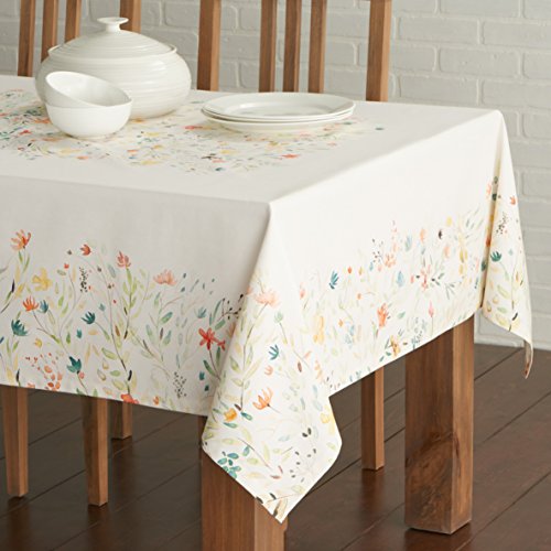 Maison d  Hermine Colmar 100% Cotton Tablecloth 60 - inch by 108 - inch.