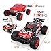 Rolytoy Remote Control Car, Electric RC Cars Off Road Monster Trucks Buggy with 1:12 Scale 2.4Ghz Radio Controlled 4WD 48km/h High Speed 1500mAh Batteries Red
