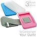 Mediabridge™™ Armband for iPhone 6S / 6 - Includes 3 Silicone Case Colors (Clear, Pink & Blue) - Fits 11