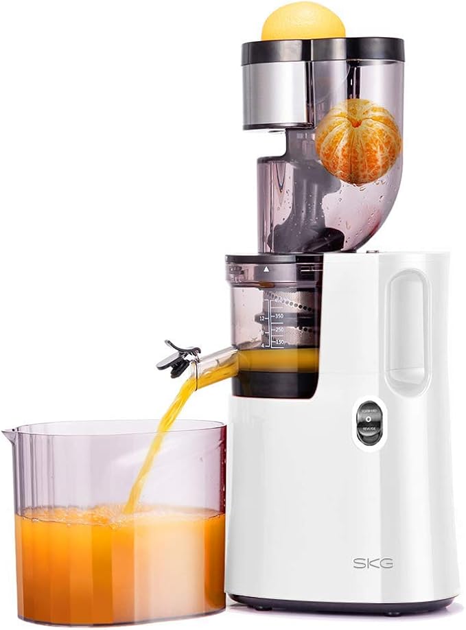 SKG Slow Masticating Juicer Wide Chute Cold Press Juicer