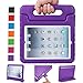 NEWSTYLE Apple iPad 2 3 4 Shockproof Case Light Weight Kids Case Super Protection Cover Handle Stand Case for Kids Children for Apple iPad 4, iPad 3 & iPad 2 2nd 3rd 4th Generation (Purple)