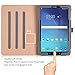 ProCase Galaxy Tab A 10.1 with S Pen Case 2016 Old Model - Stand Folio Case Cover for Galaxy Tab A 10.1 Inch Tablet with S Pen SM-P580, with Multiple Viewing Angles, Document Card Pocket - Grey