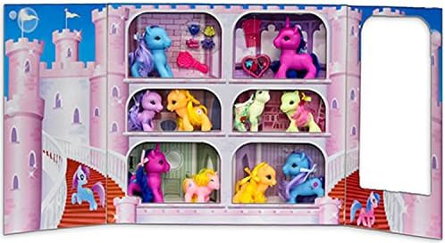 GiGo Pony Castle Play Set - w/ Ponies, Bows and Accessories - 16" L x 3" W x 17" H