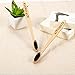 MCHEETA Bamboo Toothbrush - PURITY BRUSH - Compact Bristles - 100% Natural, Plant Based, BPA Free with Recycled Packaging (1 count)