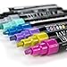 Liquid Chalk Paint Markers | 8-Pack Set | Shimmering Metallic Blackboard Markers | For Kid Crafts, Window Car Paint, Wedding Signs, Labels, and Chalkboard Use