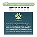 Petacc Dog Shoes Waterproof Dog Boots Anti-Slip Snow Boots Warm Paw Protector for Medium to Large Dogs Labrador Husky Shoes 4 Pcs in Size 7