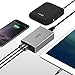 LABC X5 5-Port Rapid Wall Charger USB PowerPort Power Strip 5 Outlet Wall/Desktop/Travel Smart Charging Station (40W 5-Port USB Charging Hub) Multi-Port USB Charger (Grey)