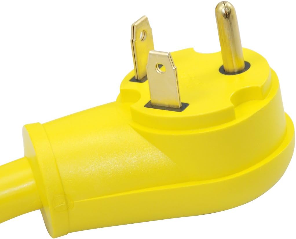 Conntek 14436 RV Power Cord, RV 30-Amp to 50 Amp Locking (35 Feet): Automotive