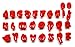 Disney Font Alphabet | Lowercase Letters | Fondant Cake Decorating Set or Cookie Cutters