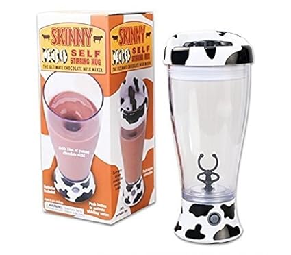 GETKO WITH DEVICE Automatic 400 ml Instant Chocolate Milk Mixing Auto Stirring Mug for