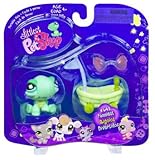 Littlest Pet Shop Portable Pet Turtle with Wheelbarrow