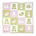 Tadpoles Baby Play Mat, Kid's Puzzle Exercise Play Mat – Soft EVA Foam Interlocking Floor Tiles, Cushioned Children's Play Mat, 16pc, Teddy and Friends, Pink, 50x50