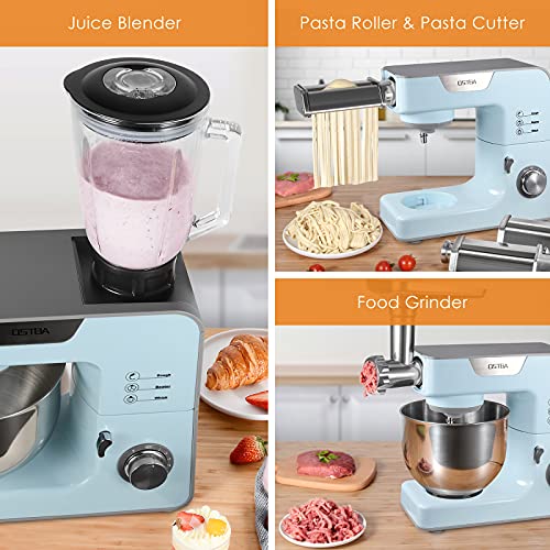 OSTBA Stand Mixer, 8Speed Electric Kitchen Mixer TiltHead Food Mixer