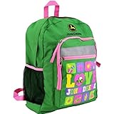 John Deere Green 16 inch Backpack FTK245G