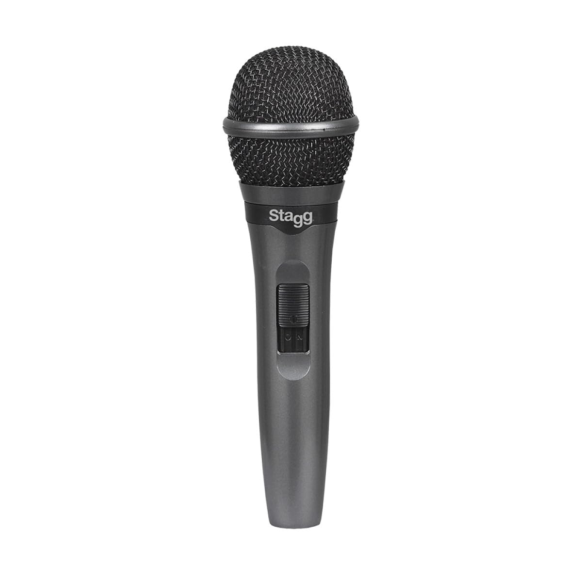 Stagg SDMP15 Cardioid dynamic microphone for live performances 3-Pin XLR Connection, Vocal and Instrumental Microphone.