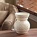 Hosley 6 Inch High Cream Ceramic Electric Candle Warmer Ideal Gift for Wedding Spa and Aromatherapy Use with HOSLEY Brand Wax Melts Cubes Essential Oils and Fragrance Oils O4