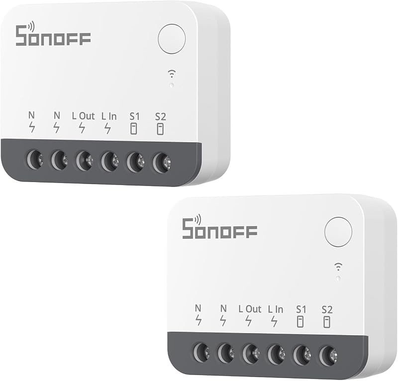 Zigbee Smart Switch, funktioniert mit Alexa & Google Home, 2 PACK, erfordert ZigBee Gateway, erfordert neutrale Leitung