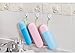 Zeltauto Toothbrush Toothpaste Holder Storage Box with Hanger ABS Plastic Candy Color 7.8 x 2.36 Inch (Green)