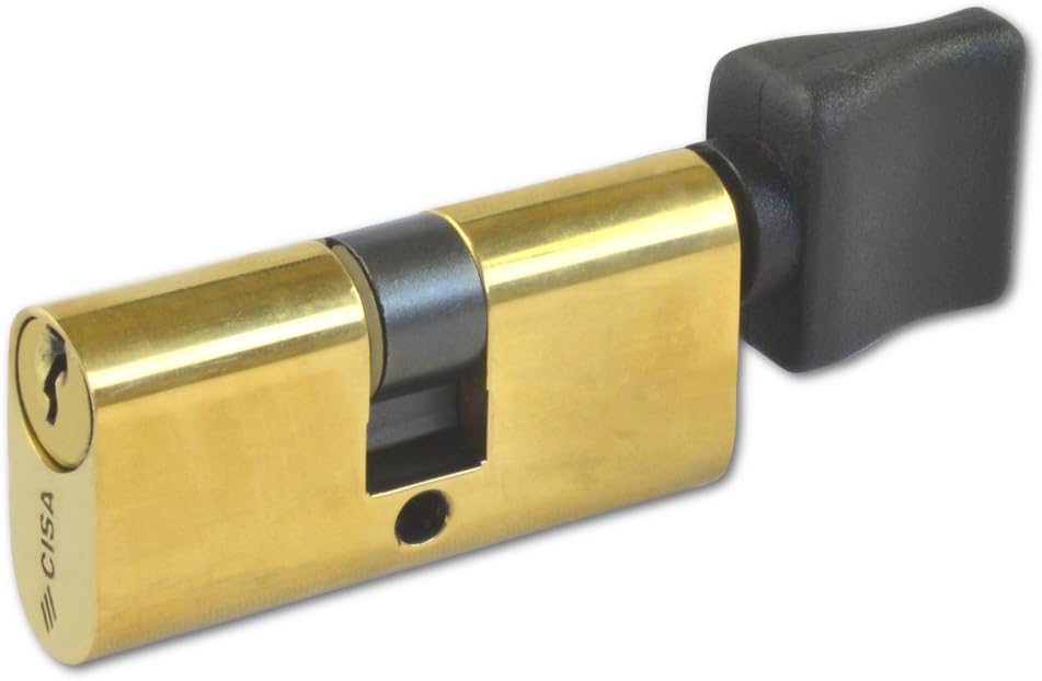 Lock Cylinder Inf.Oval. 55.4 - 27.7 - 27.7 P08230 - 02 - 0 Cisa, Bronze