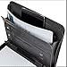 No. 1 Portfolio Folder Padfolio Binder Folio Zipper - Faux Leather Business Planner File Personal Organizer Case for Legal Writing Pad, Divider Note, Tablet, Resume, Interview, Executive Men Women