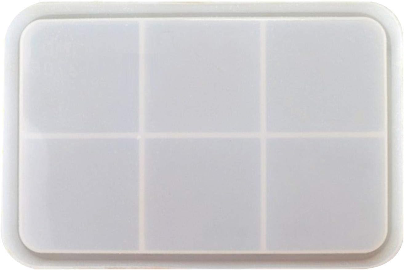 iBaste Rolling Tray Silikonform, Epoxidharz Formen, Schmuckhalter