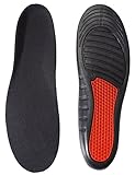 ABUSA Gel Shoe Insoles Massaging Inserts for Men Boys Sneakers Boots Size 8-13