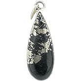 Natural Pyrite in Magnetite 925 Solid Sterling Silver Pendant 35mm