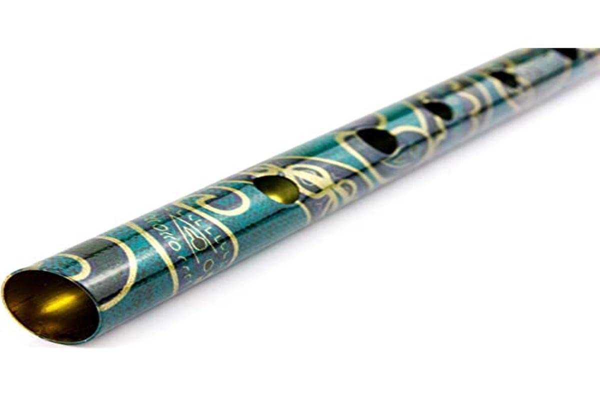 GEWA Flageolet Boho Whistle tuning D, green