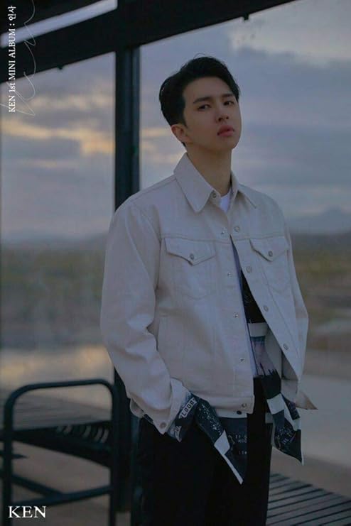 Amazon Com Vixx Ken Greeting 1st Mini Album Cd 52p Booklet 1p Coloring Post 1p Photo Card Message Photocard Set Tracking Kpop Sealed Everything Else