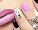 Hot Pink Paw Prints Water Slide Nail Art Decals- Salon Quality!