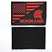 SpaceAuto USA American Flag w/Molon Labe Spartan Helmet Military Tactical Morale Badge Decorative Emblem Combat Patch 3