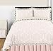 Sweet Jojo Designs 2-Piece Gold and White Polka Dot Window Treatment Panels Curtains for Amelia Bedding Collection