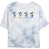 Disney Characters Neon Pants Women's Fast Fashion Short Sleeve Tee Shirt