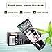 Black Peel Off Mask, Blackhead Remover Mask, Black Face Mask, Deep Cleansing Purifying Peel Off Acne Activated Natural Charcoal Black Mud Facial Mask(2.11 Ounce)