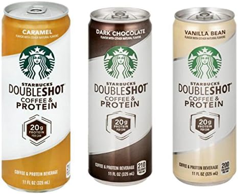 Coffee &amp; Protien Double Shot Variety Pack 12, 11oz cans