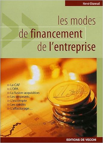 Modes De Financement De Lentreprise Les Amazonca Hervé - 