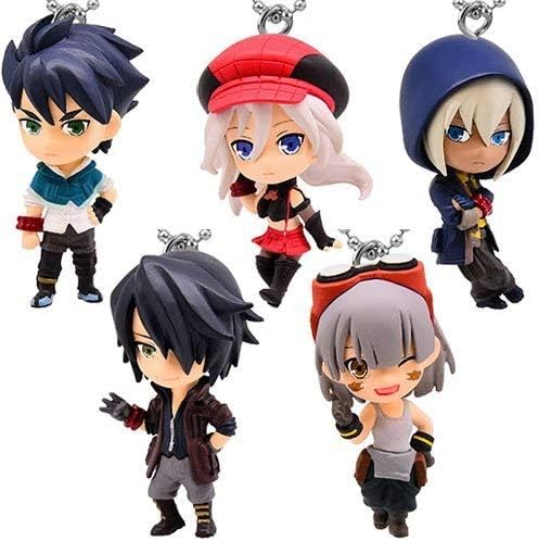 Amazon Co Jp ゴッドイーター スイング God Eater アニメ フィギュア ゲーム グッズ ガチャ バンダイ 全５種フルコンプセット ホビー 通販