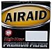 Airaid 700-458 Universal Clamp-On Air Filter: Round Tapered; 4 in (102 mm) Flange ID; 7 in (178 mm) Height; 7 in (178 mm) Base; 4.625 in (117 mm) Top
