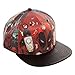 Marvel Comics Deadpool Sublimated PU Faux Leather Snapback