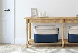 DECOMOMO Storage Bins Fabric Storage Baskets for