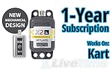MyLaps X2 Transponder, Rechargeable, for Karting, includes 1-Year Subscription