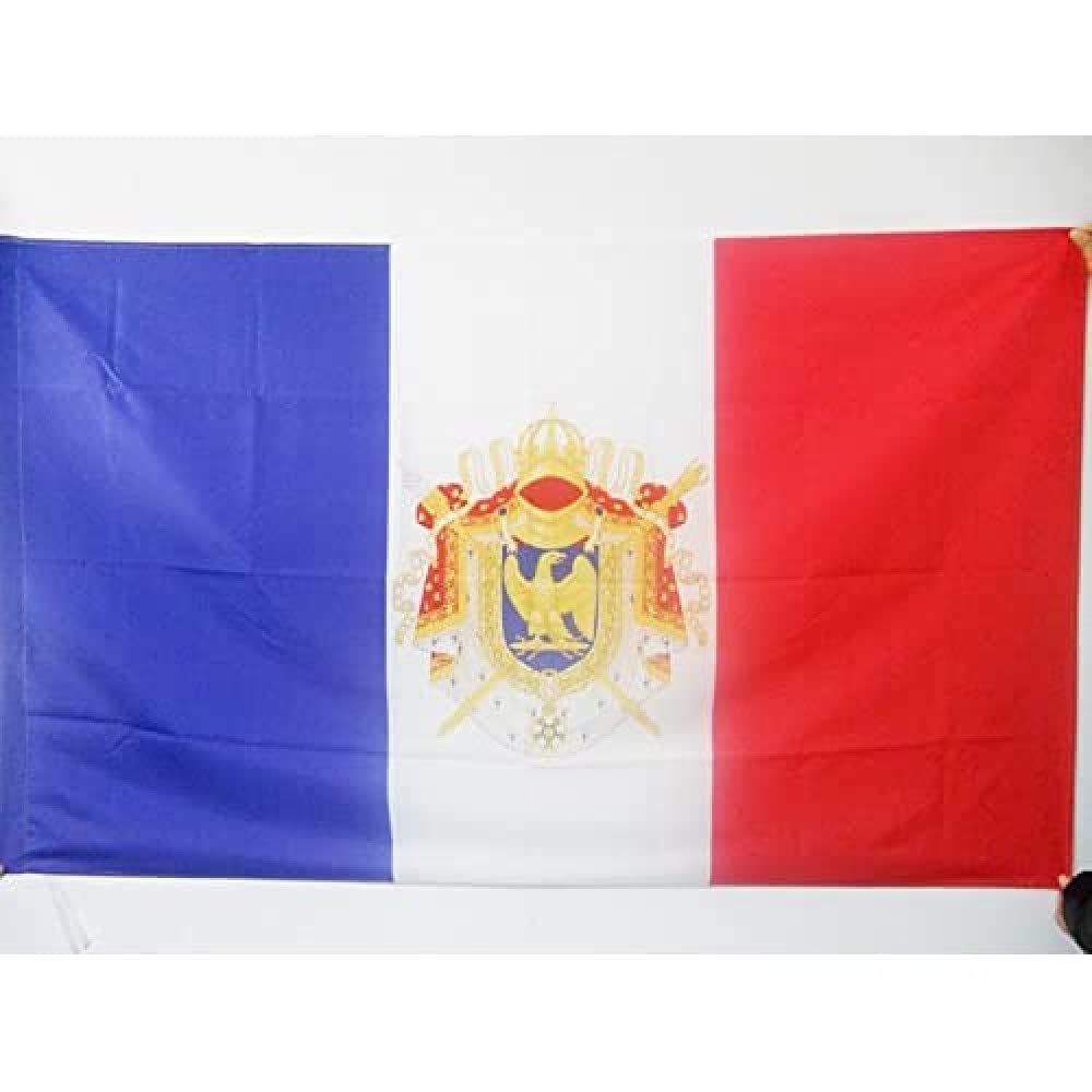 AZ FLAG - Napoleon First French Empire Flag - 2x3 Ft - Napoleonic Empire of France Banner with Sleeve - 100% Polyester - Fade Resistant - Vivid Colors - 2' x 3' Feet - 90x60 Cm