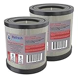 2 x Shop Vac Filter fits in place of Craftsman 17816, 9-17816 Replacement Wet Dry Vac Air Filter for Shop Vacuum 2 Pack