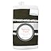 Kaydee Baby Organic Cotton Reversible Teething Chew Pads w/Organic Fleece Inner Lining for Baby Carriers for Girls and Boys - 2 Pack - Variety of Options Available (Arrows & Plus)