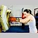 Revgear Pro Leather Boxing Gloves - Striking Boxing Training Gloves, Heavy Bag Gloves, Hook and Loop Wrist Support, Attached Thumb, Grip Bar -10500