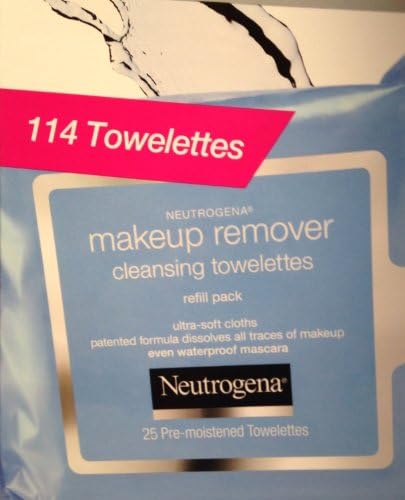 Neutrogena Makeup Remover Clensing Towelettes (Pack of 2)