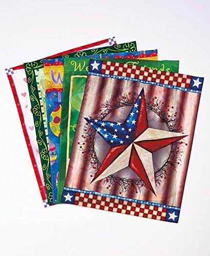 Seasonal Flags Set of 5 Jumbo
